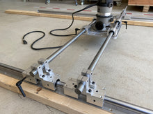 Load image into Gallery viewer, DIY Router sled Kit. 20mm linear bearings rails and supports
